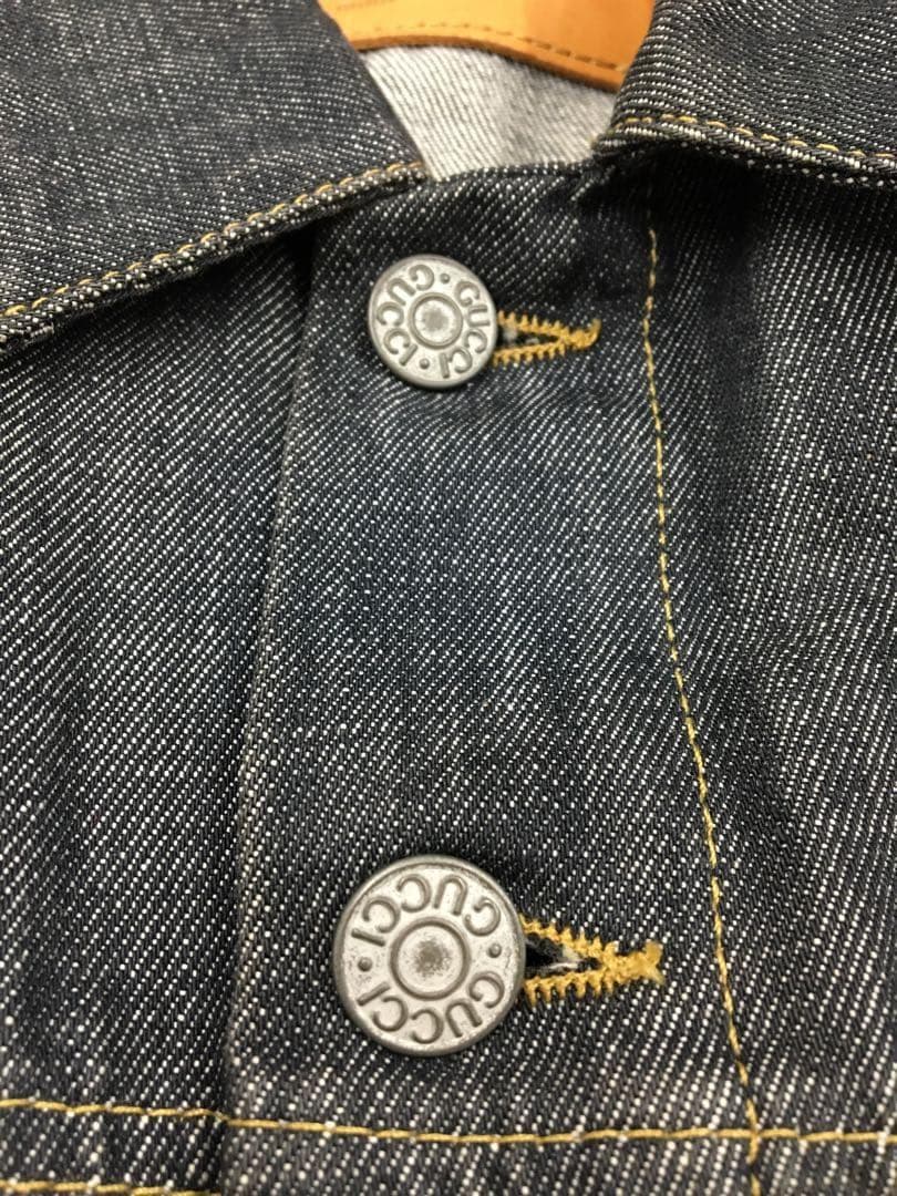 GUCCI ダークブルー デニムジャケット