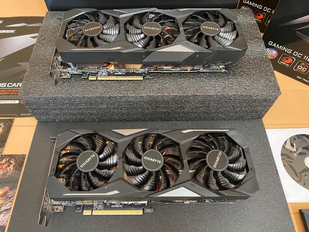 【最終値下げ】RTX2080ti×2枚組 GV-N208TGAMING