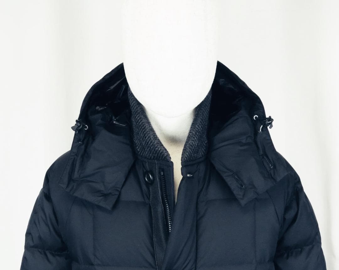 新品 Nano universe 西川 Real down hooded コート