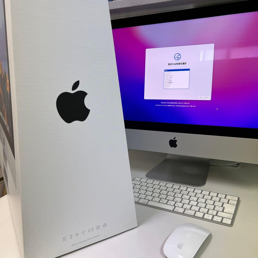 iMac 21.5インチ Retina 4K キーボード マウス 箱付き