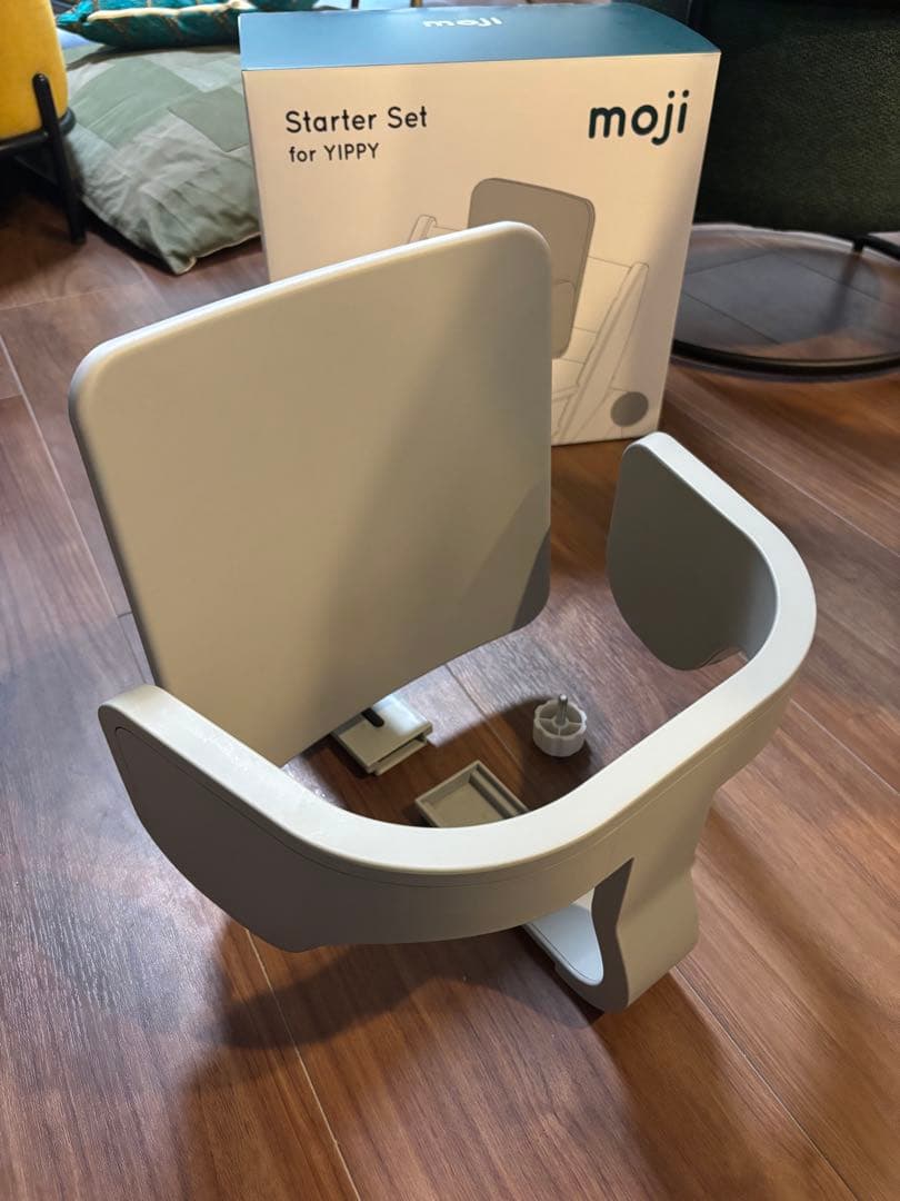 moji YIPPY スターターセット/グレー&フードトレイ&クッション