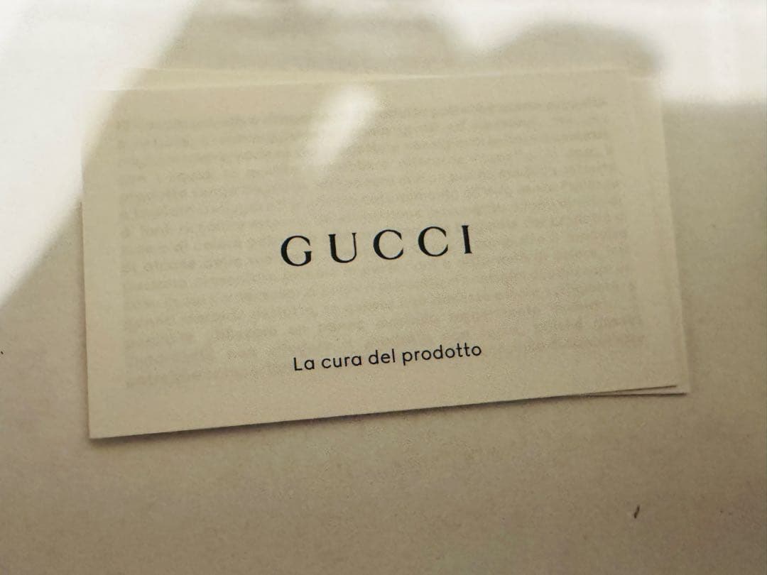 【開封のみ・未使用品】GUCCI キーホルダー キーチェーン