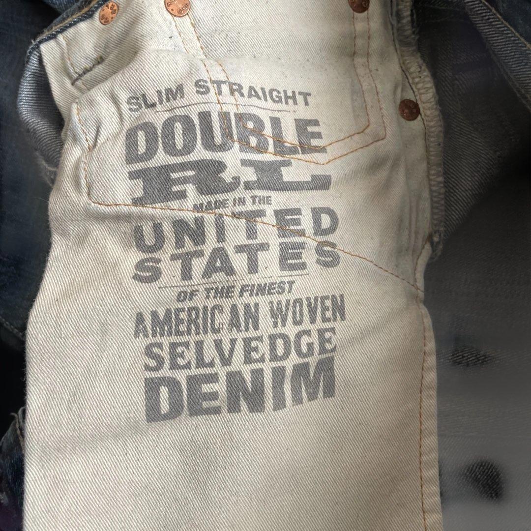 Y*e様 RRL slim straight インディゴ　30×30 USA製