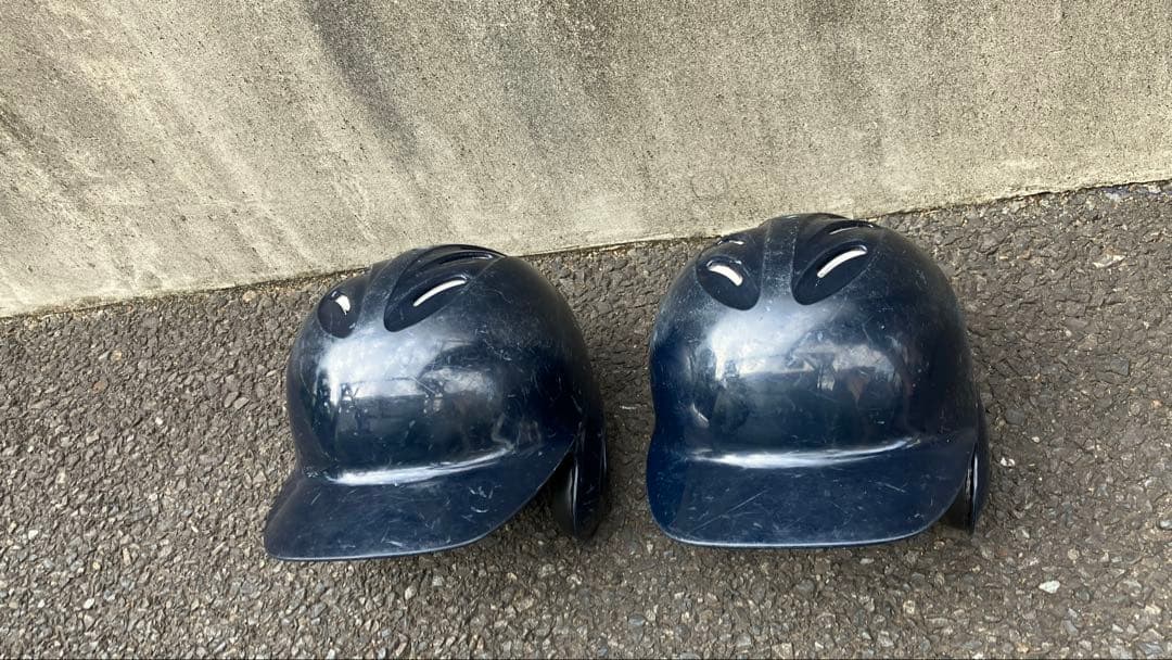 軟式用バッター用ヘルメット 9個セット 収納袋付き