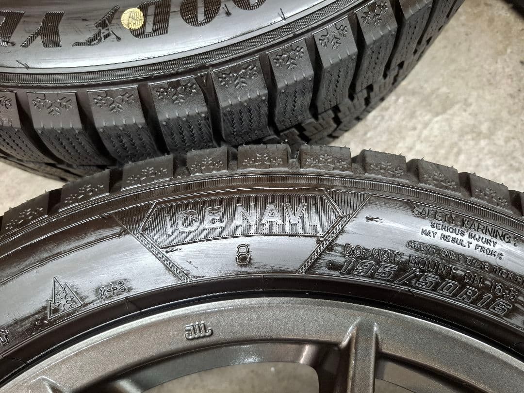 【ほぼ新品】マツダ ロードスター 純正 ホイールタイヤ 2023年 スタッドレス