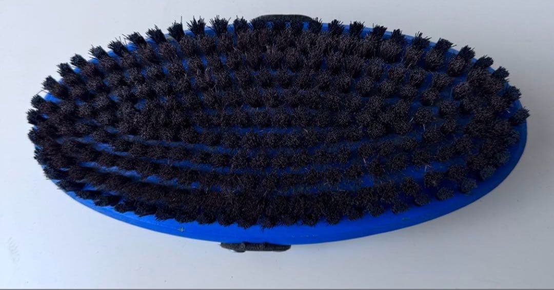 HOLMENKOL オーバルブラシ4点 スチール/ブロンズ/馬毛/ナイロン 中古