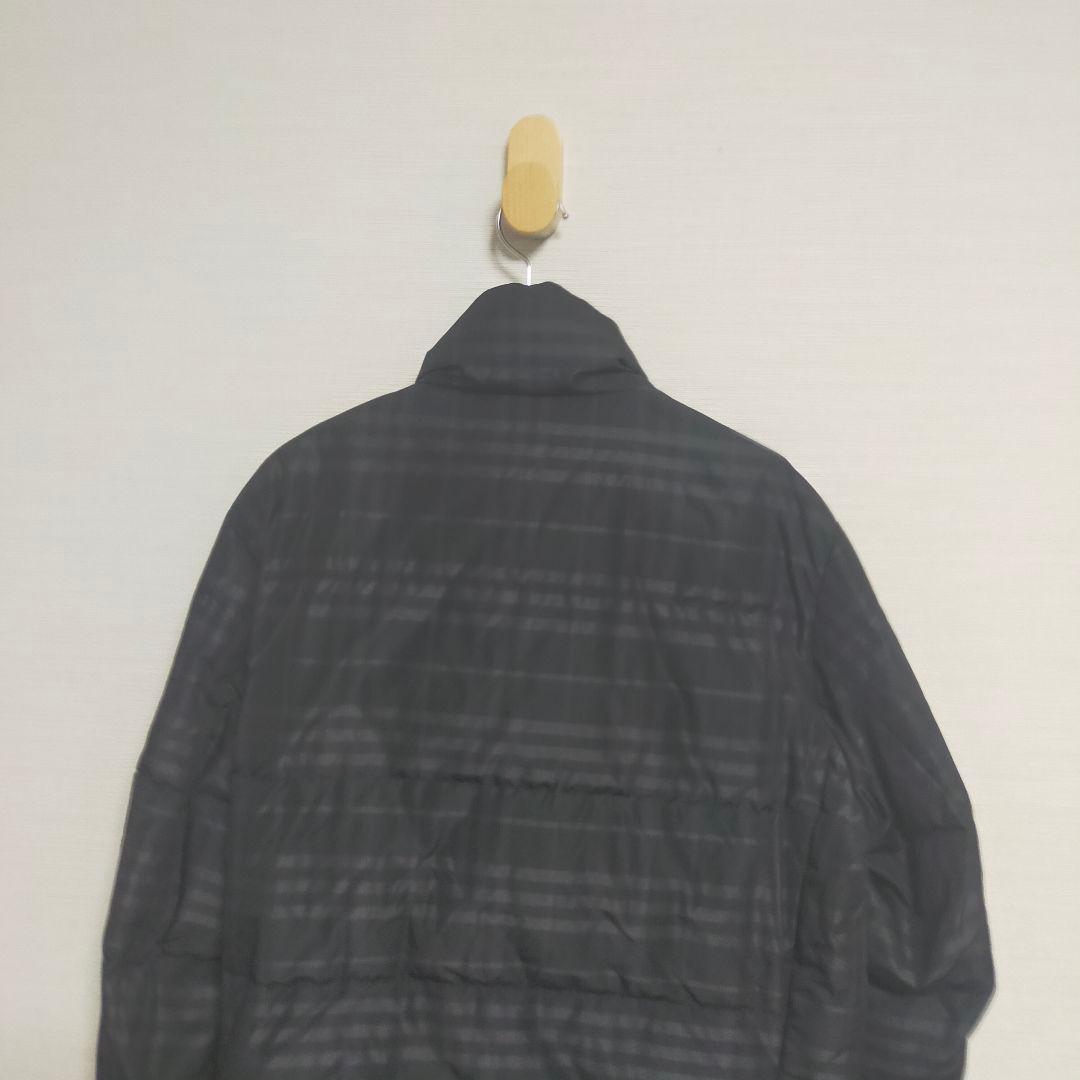 BURBERRY バーバリー ロンドン ダウン　メンズ 　ブラック チェック柄