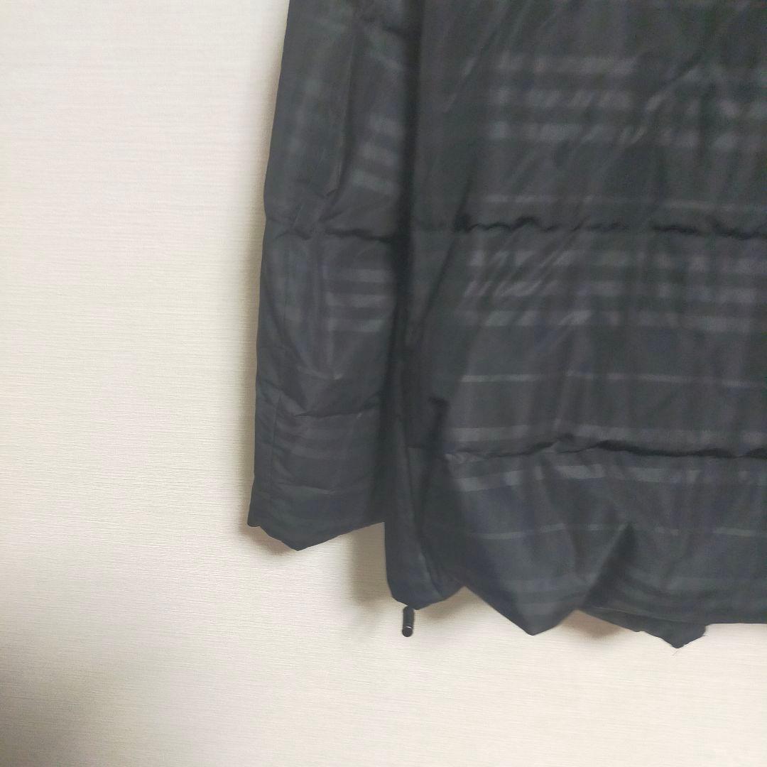 BURBERRY バーバリー ロンドン ダウン　メンズ 　ブラック チェック柄