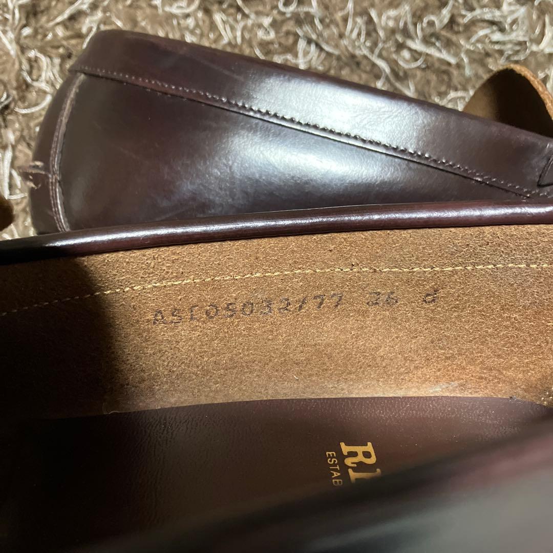 らーめん先生様☆REGAL ローファー 2177 ブラウン 26.0cm