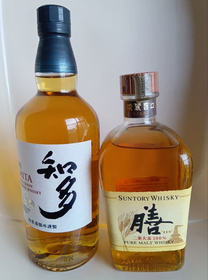 ウイスキー膳(希少な終売品)＆サントリーウィスキー知多との2本セット