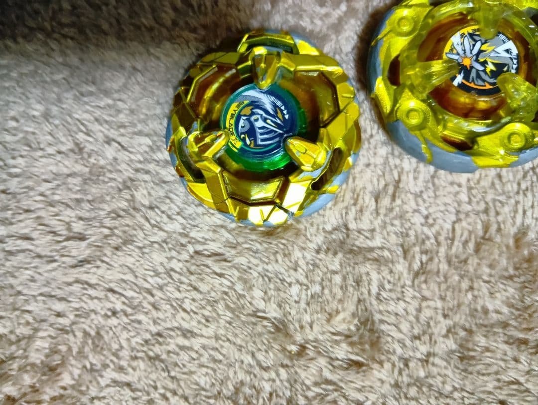 ジャンク　ベイブレードx ウィザードロッドゴールド　ナイトシールドゴールド