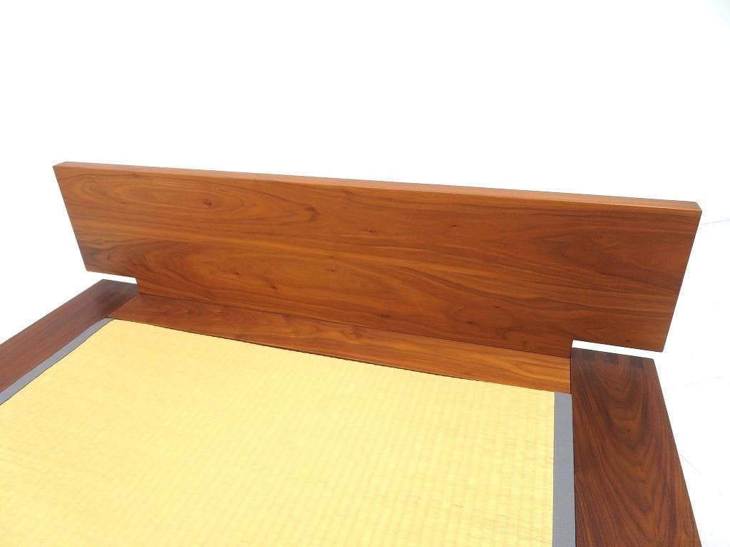 展示品　家具蔵　カグラ　ウォールナット　無垢材　タタミ　シングルベッド