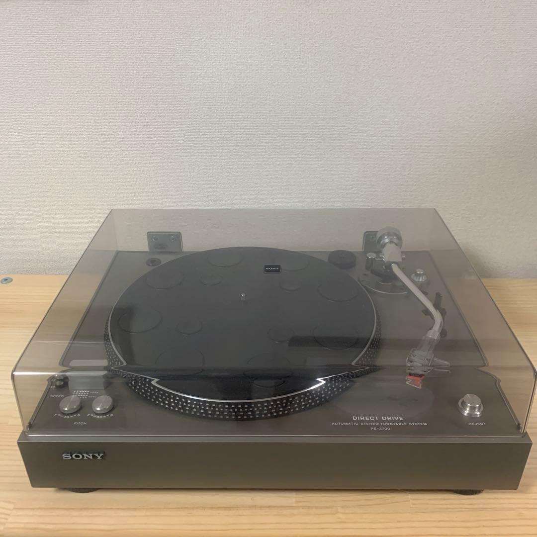動作品 SONY PS-3700 レコードプレーヤー D.D.