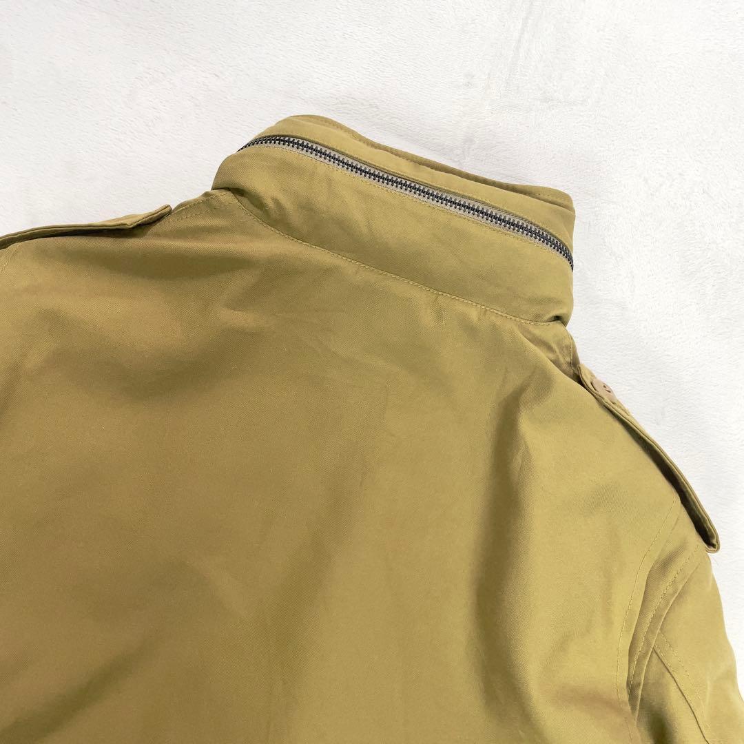 美品 バックチャンネル 2way ミリタリージャケット L カーキ M-65