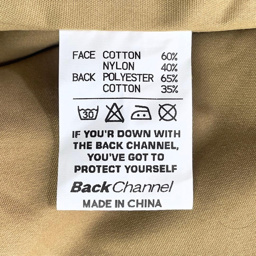 美品 バックチャンネル 2way ミリタリージャケット L カーキ M-65