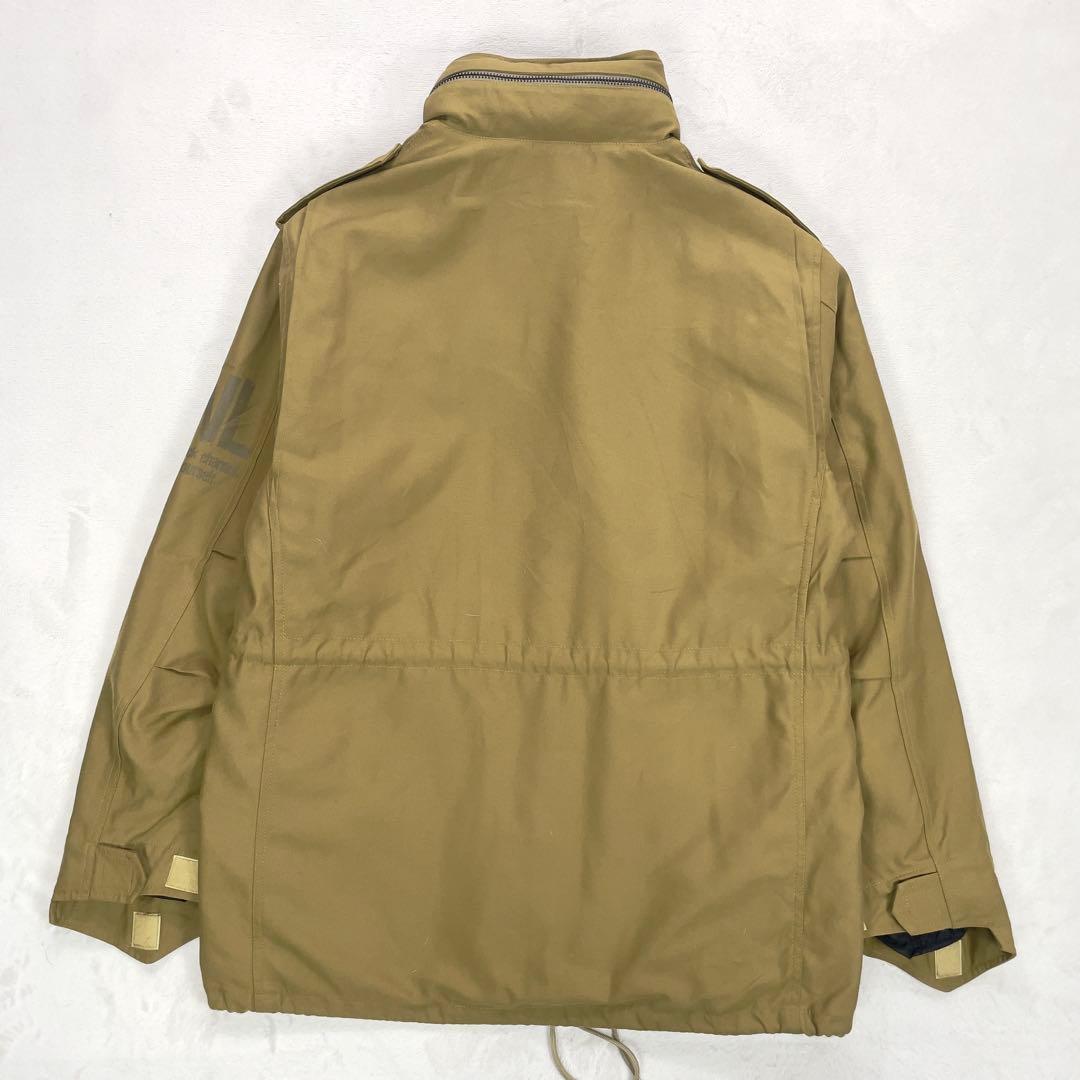 美品 バックチャンネル 2way ミリタリージャケット L カーキ M-65