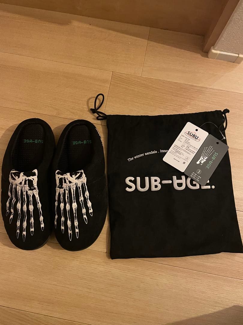 subu × sub-age. alien sandals サイズ3