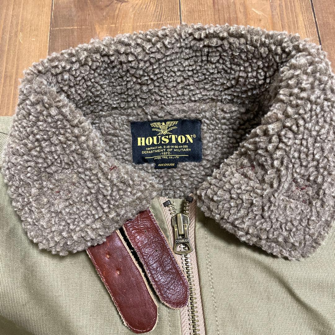 サイズM HOUSTON WINDPROOF B-6 ジャケット 美品