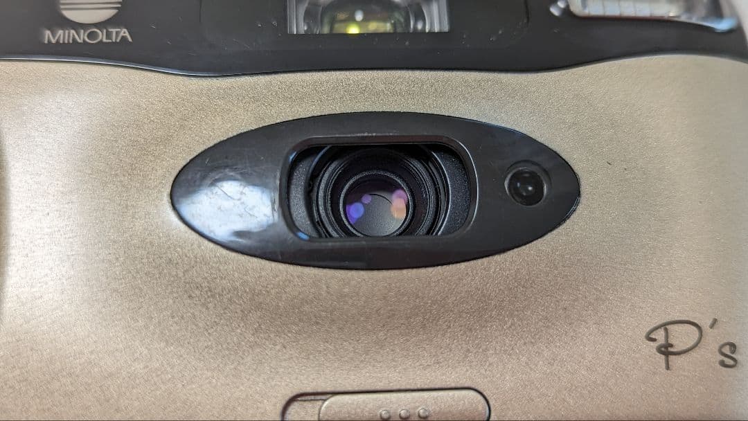 【美品】Minolta P's panoramaフィルムカメラ-S06