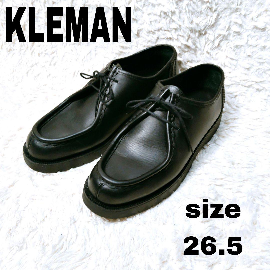 【美品】クレマン チロリアン パドロール 41 ブラック レザー 26.5