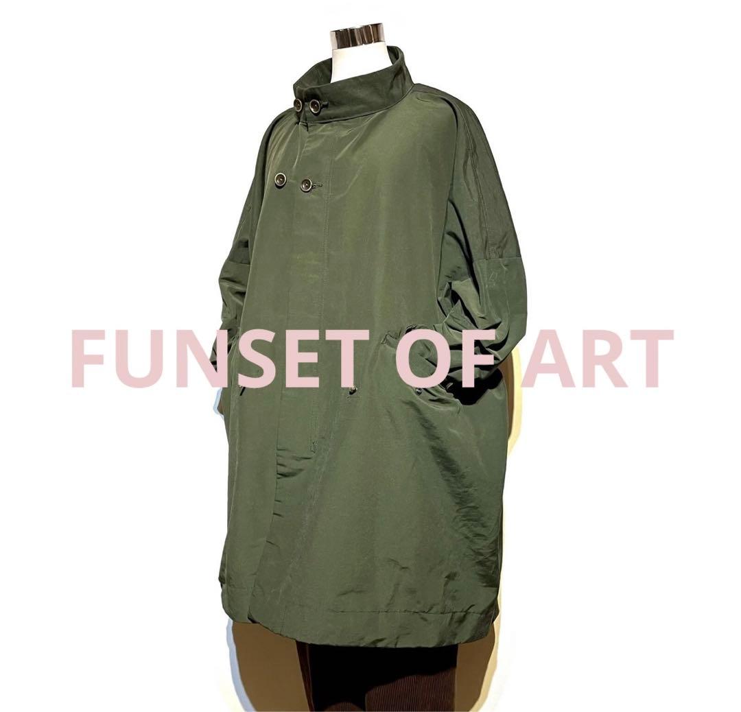 完売品　FUNSET OF ART 強撥水CNグログランTAISHOUコート