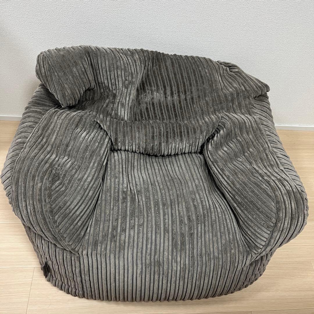 loungepug ビーズクッションアームチェア