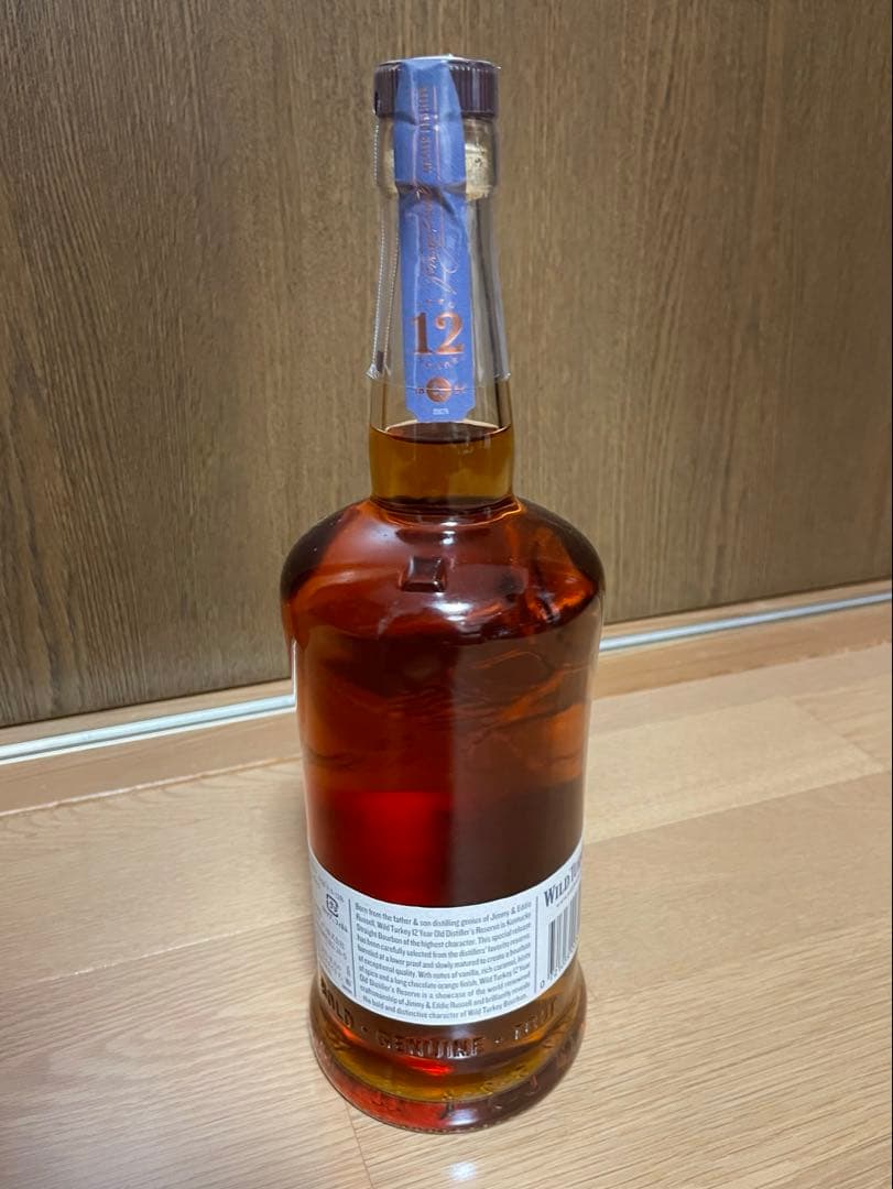WILD TURKEY 12年 バーボンウイスキー 箱無し
