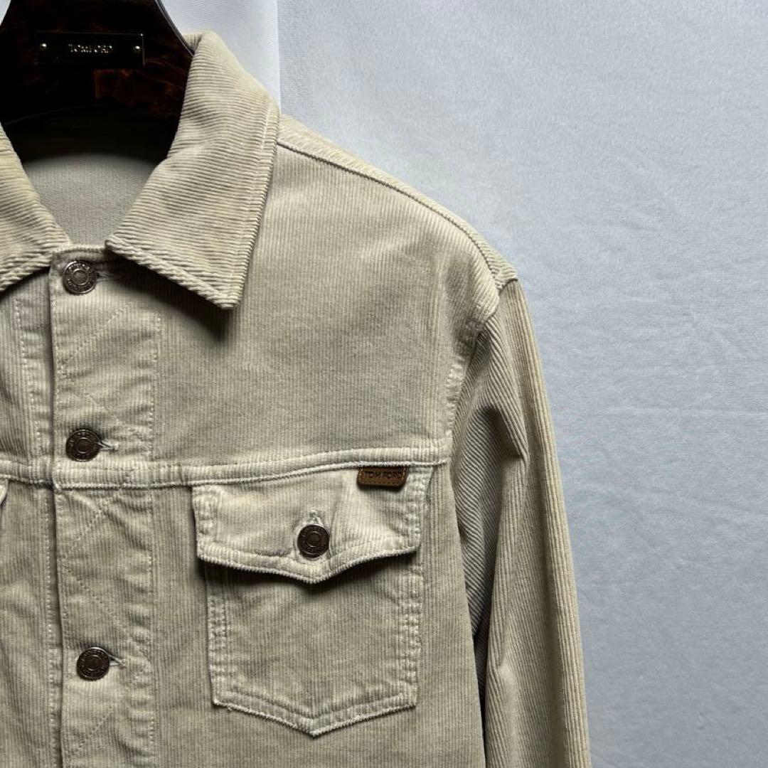 TOM FORD トムフォード　コーデュロイ　トラッカー　ジャケット　M