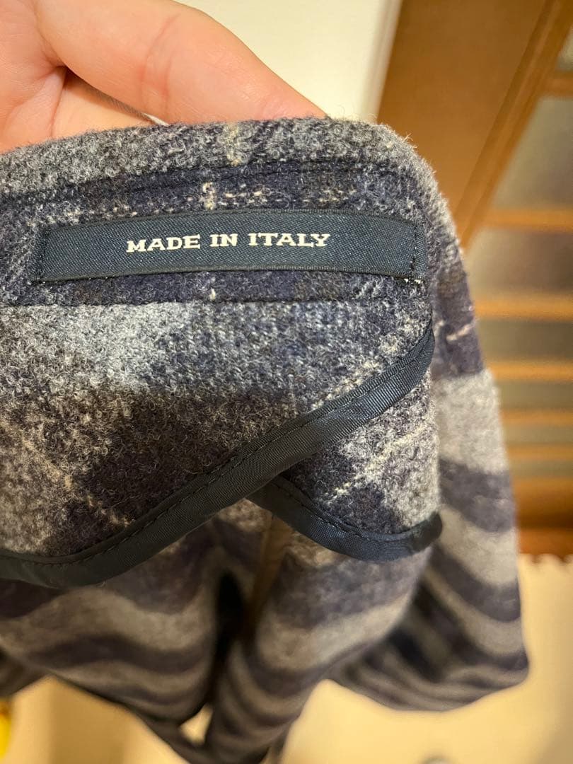 TAGLIATORE テーラードジャケット グレー・ネイビーチェック