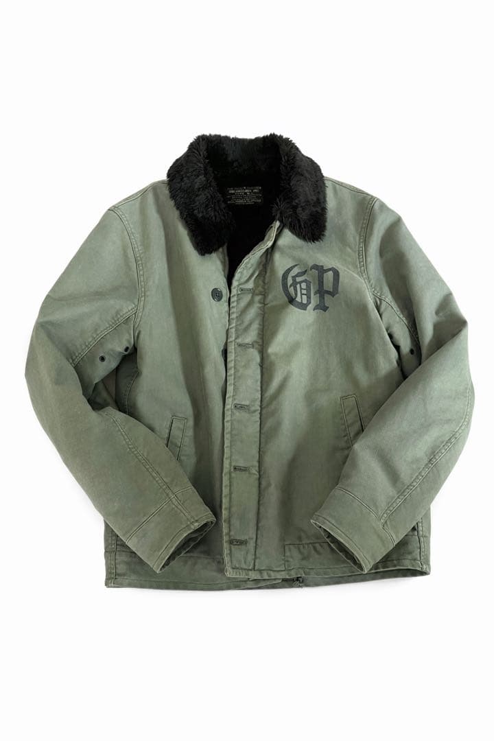 ワコマリアTHE GUILTY PARTIES N1デッキジャケット【L】カーキ