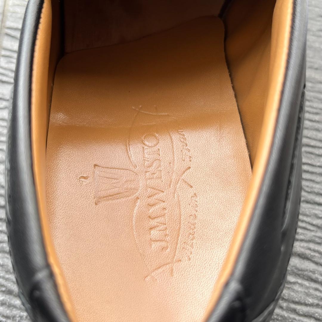 JM Weston #690 ヨット ブラック ソフトカーフ 6/D