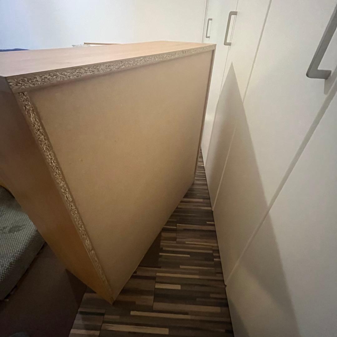 ナチュラル 木製 キッチンカウンター 幅90cm 日本製