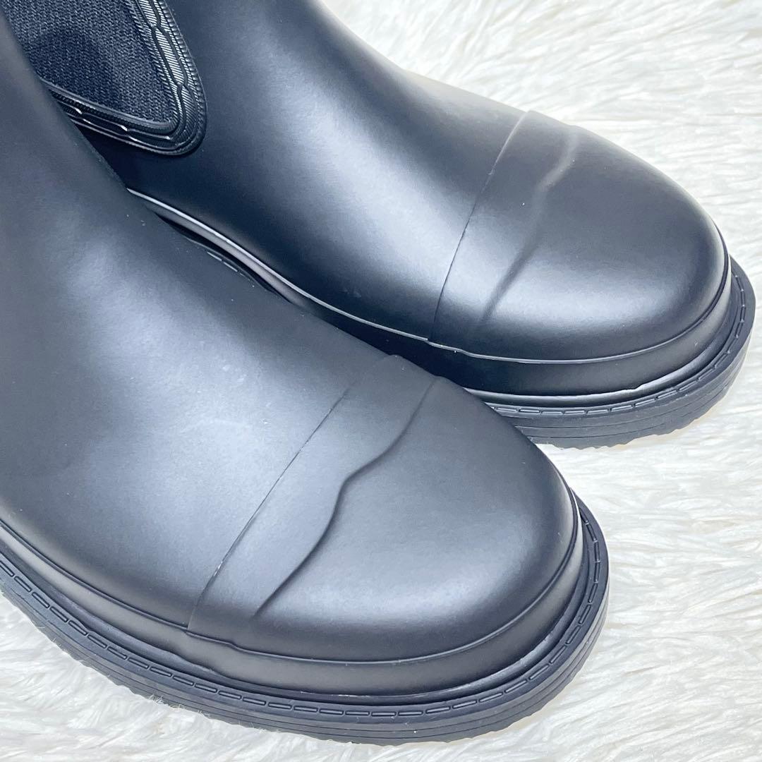 未使用級☆ハンター コマンド チェルシーブーツ 24㎝ 黒 完全防水 サイドゴア