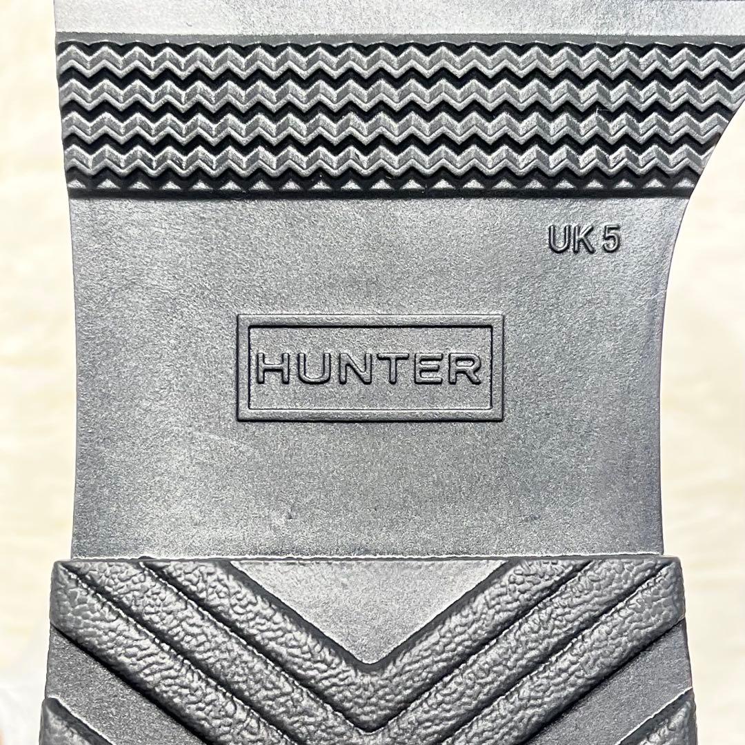 未使用級☆ハンター コマンド チェルシーブーツ 24㎝ 黒 完全防水 サイドゴア