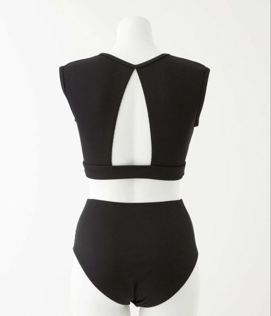 ユナイテッドアローズ バックオープン リブタンク ショーツ スイムウェア