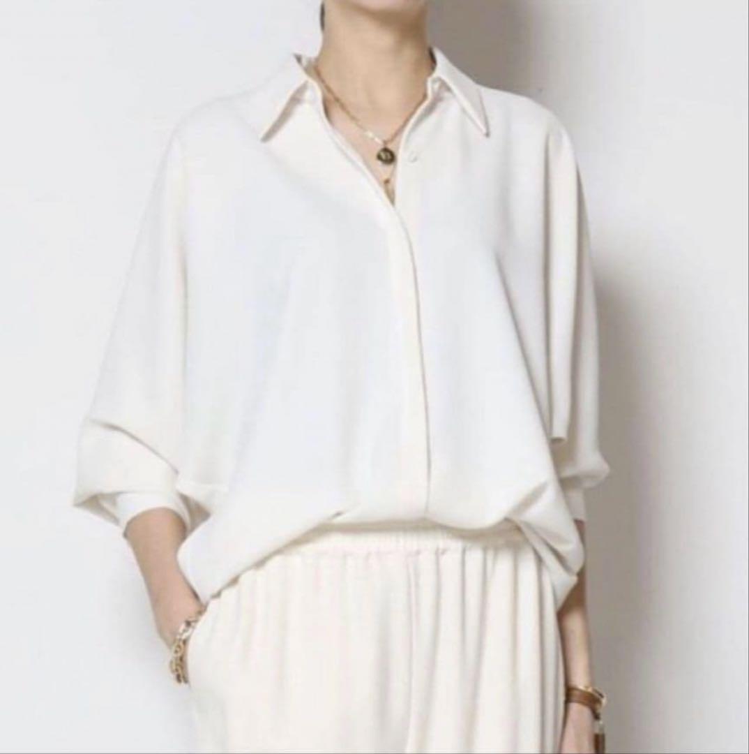 MUSEドゥーズィエムクラス　コルピエロ　ドルマンスリーブシャツ