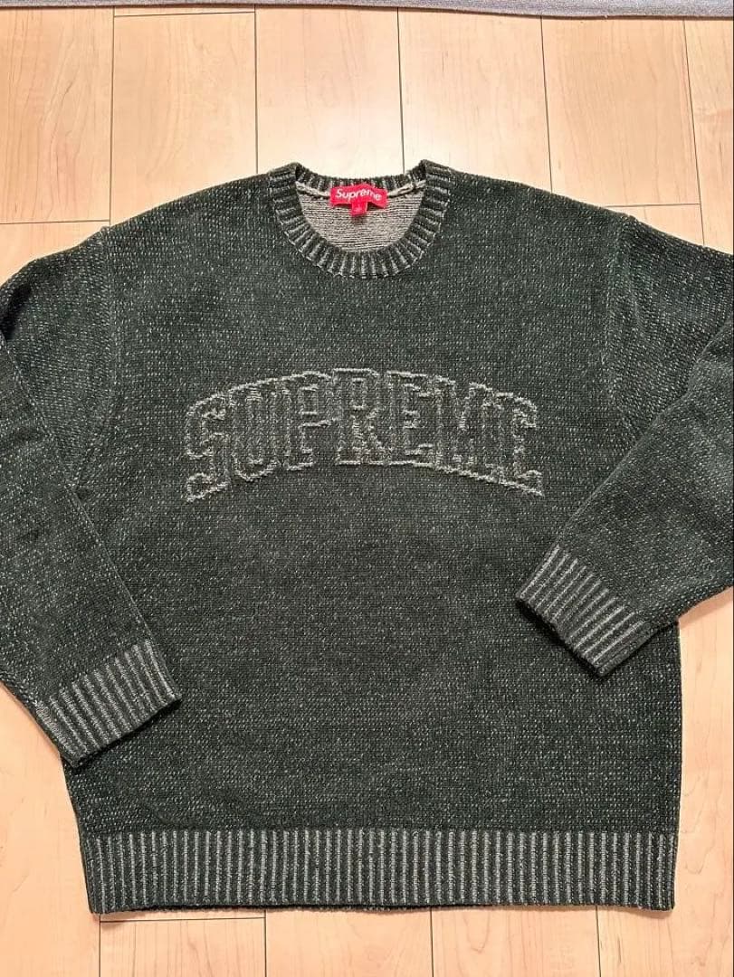 supreme 24ss contrast arc sweater セーター