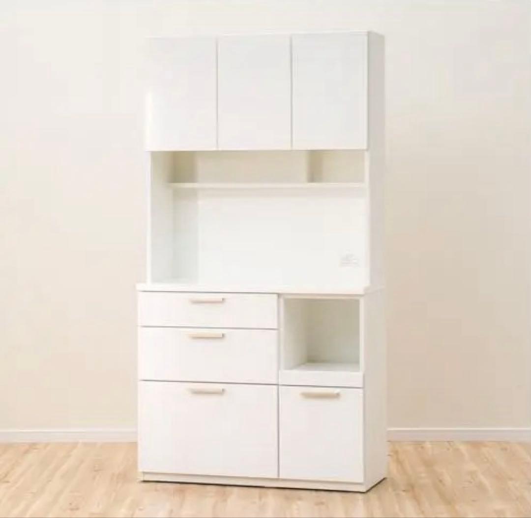 ニトリ キッチンボード ソレル 100 食器棚