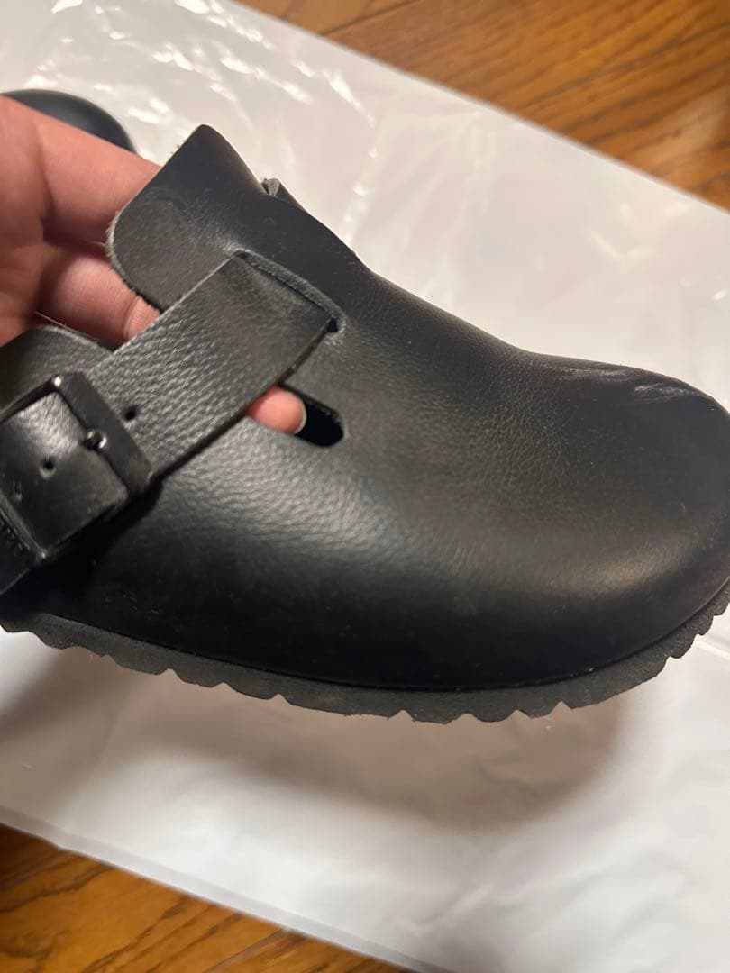 BIRKENSTOCK ブラック サボサンダル 38