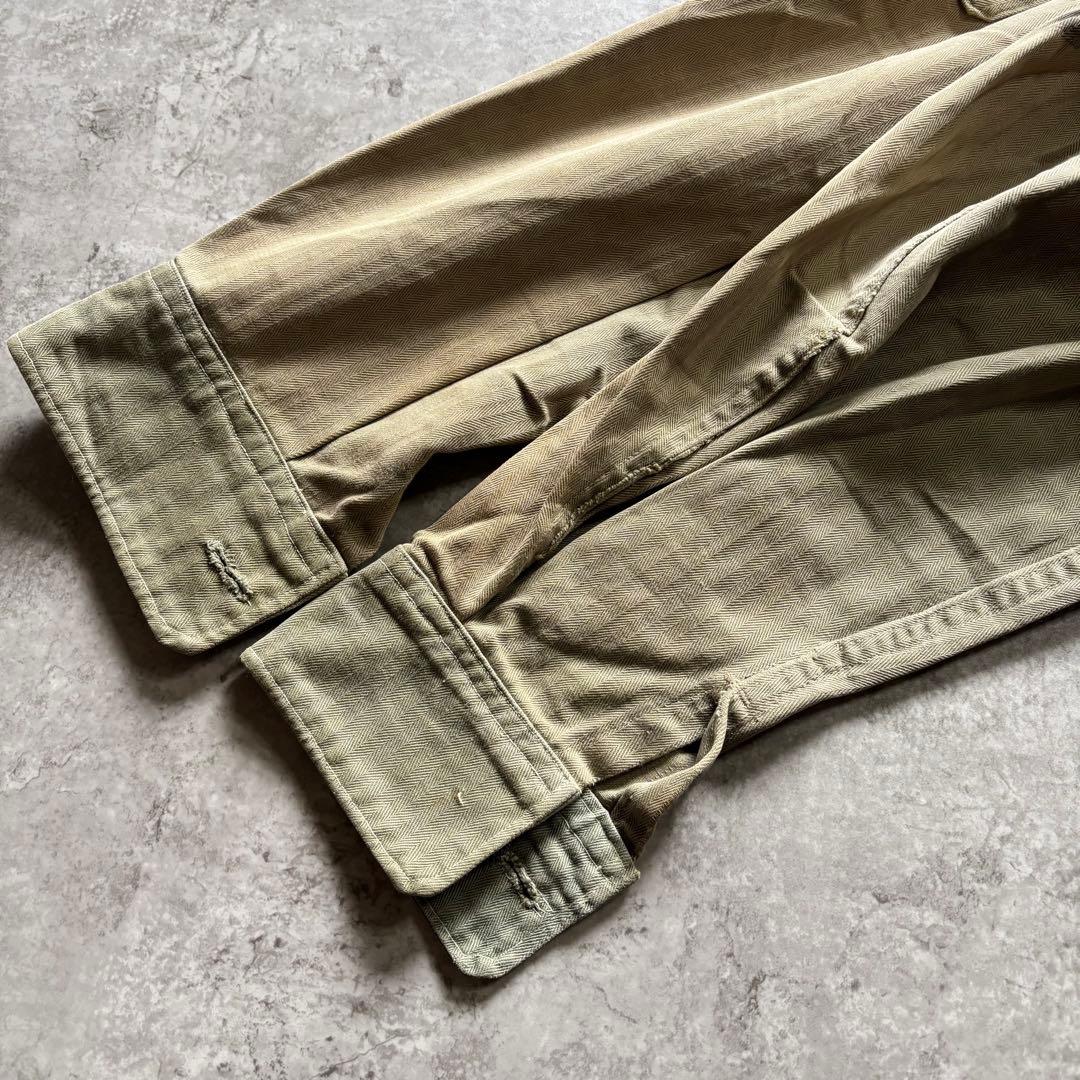 スペシャル40s USMC P-41 P41 当時カスタム HBT ツートン襤褸