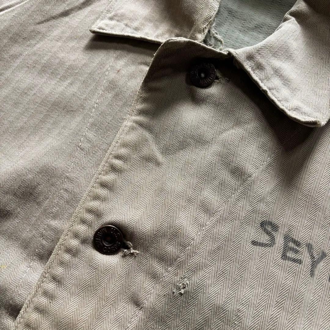 スペシャル40s USMC P-41 P41 当時カスタム HBT ツートン襤褸