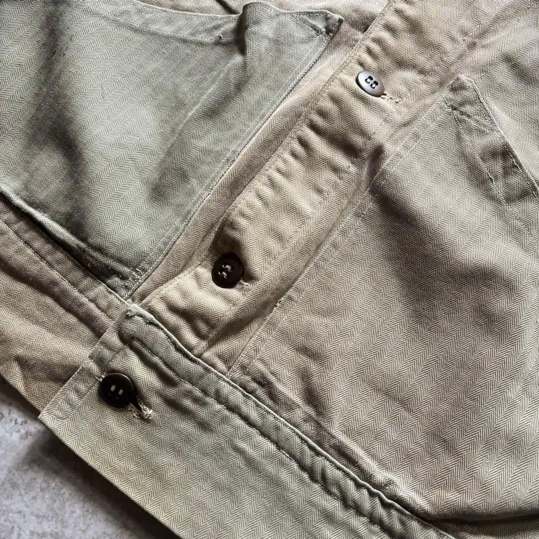 スペシャル40s USMC P-41 P41 当時カスタム HBT ツートン襤褸