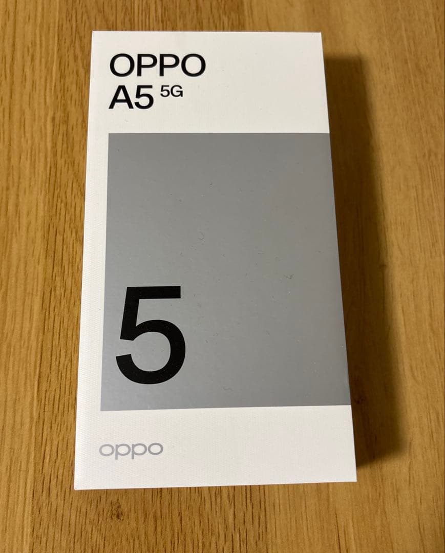 OPPO A5 5G 128gb OPG06 ホワイトUQ動作確認のみ