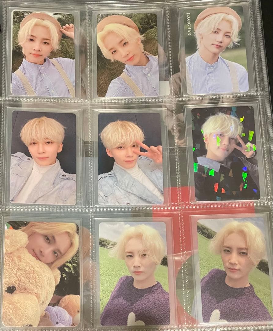 ジョンハン　seventeen attacca an ode トレカ