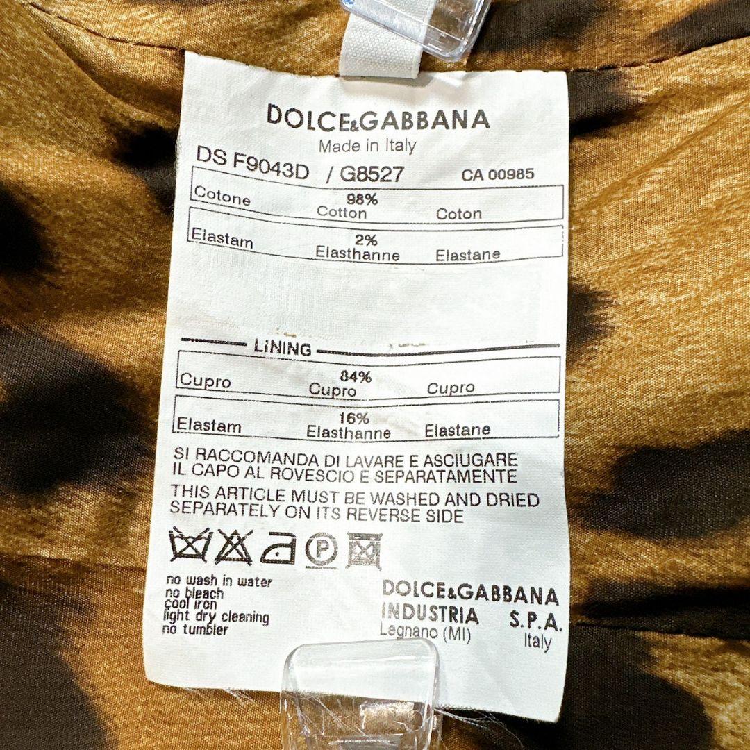 DOLCE&GABBANA デニムジャケット 38 ラインストーン アーカイブ