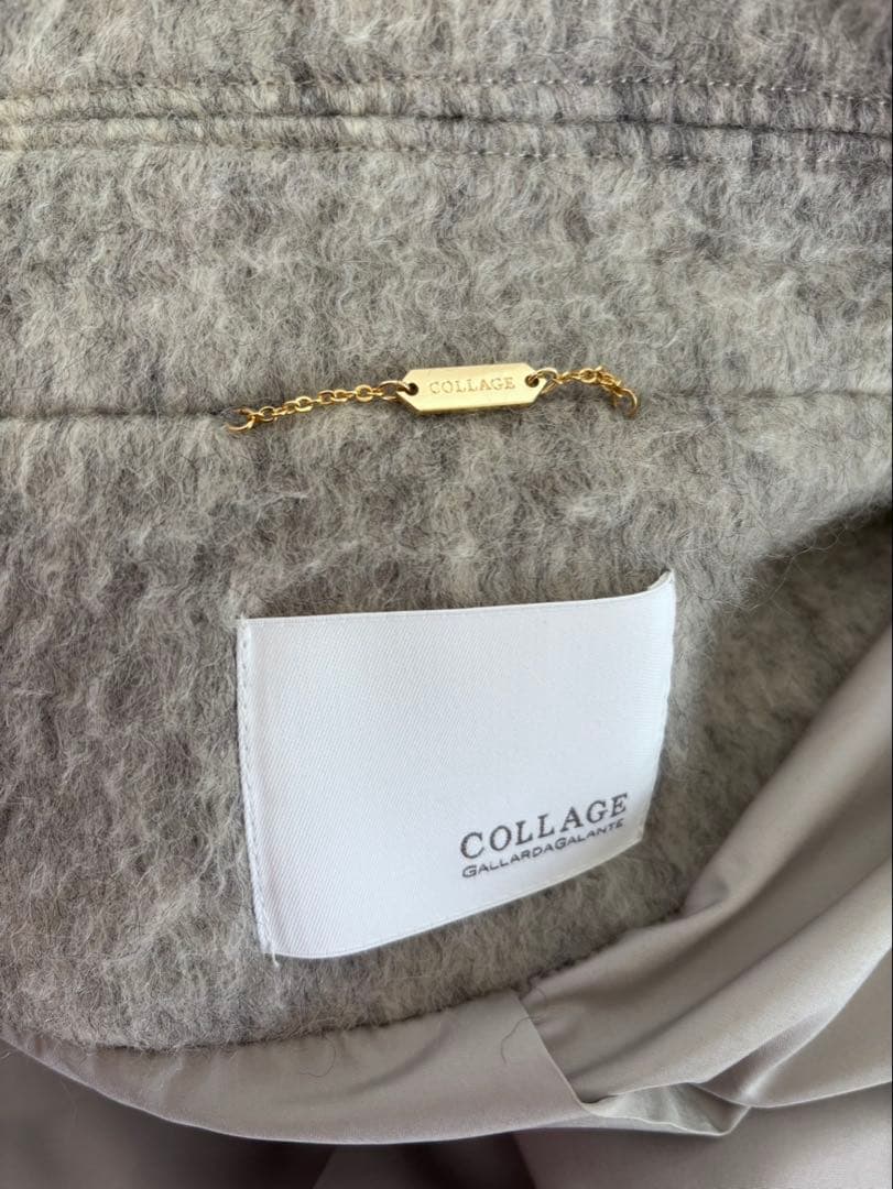 【24時間限定SALE】コラージュ ガリャルダガランテ　シャギーPコート