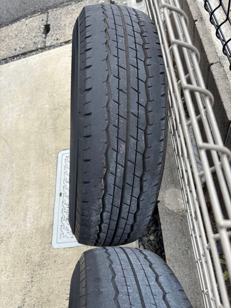 175/80R15 タイヤ＋ホイール4本セット 2019年43週