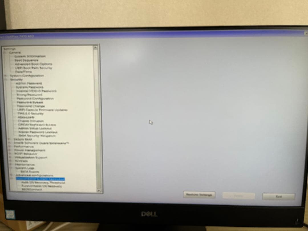 【難あり注意】Dell OptiPlex 一体型パソコン23.8型 i5/8GB