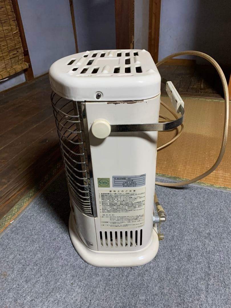 リンナイ　R652PMSⅢ ガスファンヒーター 2500W ホワイト LPガス用