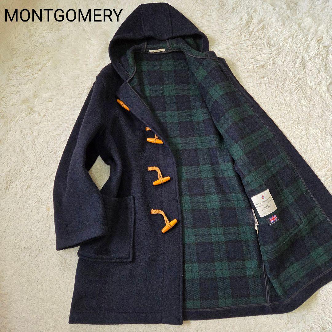 美品 モンゴメリー ダッフルコート チベット サイズ XL 相当 ダークネイビー